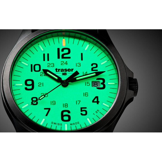Pánské hodinky Traser P67 Officer Pro GunMetal Lime 107424 , 5 image