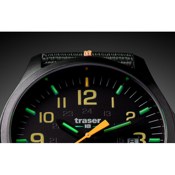 Pánské hodinky Traser P67 Officer Pro GunMetal Black / Orange 107425 , 5 image