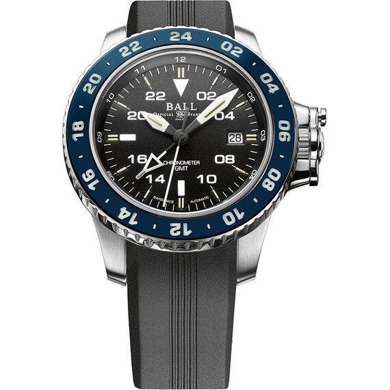 Pánské hodinky Ball Engineer Hydrocarbon AeroGMT II DG2018C-P4C-BK 