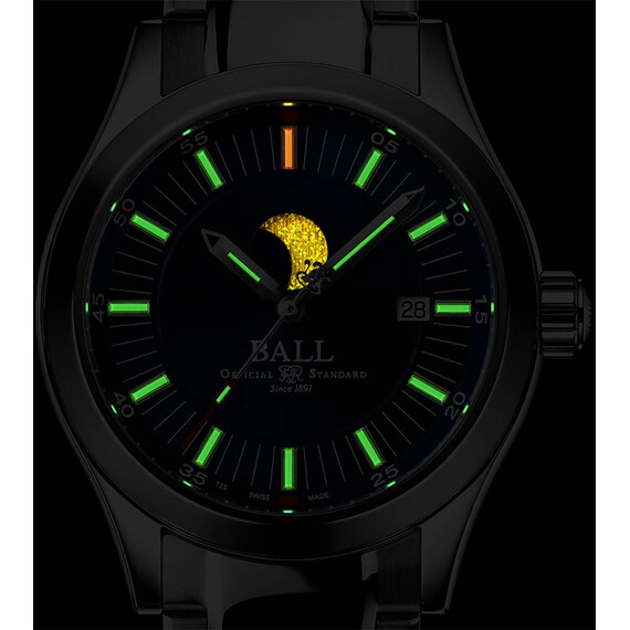 Pánské hodinky Ball Engineer II Moon Phase NM2282C-LLJ-BE, Verze: modrá , 4 image