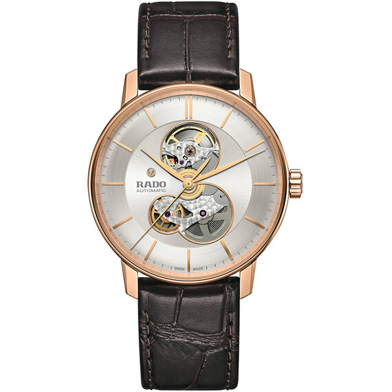 Pánské hodinky Rado Coupole Classic Automatic R22895025, Verze: hnědá 