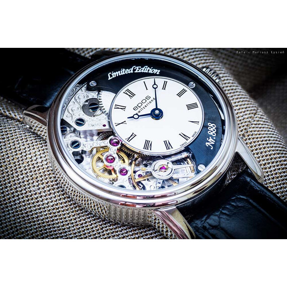 Pánské hodinky Epos Oeuvre D’Art Verso II 3435.313.20.25.25, Verze: ocelová , 9 image
