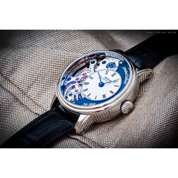 Pánské hodinky Epos Oeuvre D’Art Verso II 3435.313.20.26.25, Verze: modrá2 , 7 image