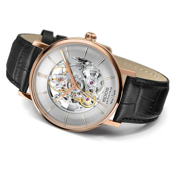 Pánské hodinky Epos 3437.135.24.18.25 Originale Retro Skeleton, Verze: stříbrná , 2 image