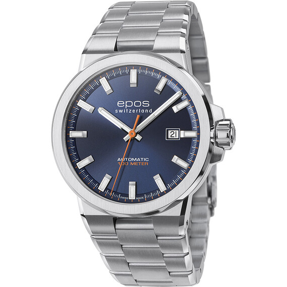 Pánské hodinky Epos Sportive 3442.132.20.16.30, Verze: modrá 