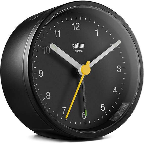 Budík Braun BC12B, Verze: černá 