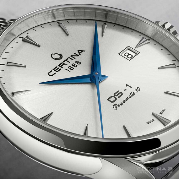 Hodinky Certina DS-1 Powermatic 80 C029.807.11.031.02, Verze: stříbrná , 10 image