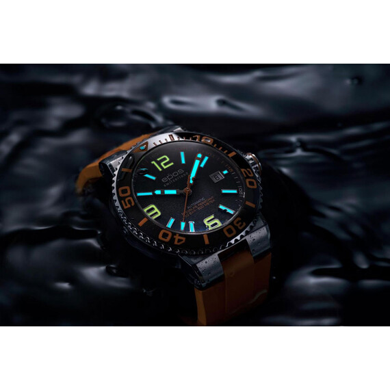 Pánské hodinky Epos Sportive Diver 3441.131.99.52.52, Verze: oranžová , 4 image