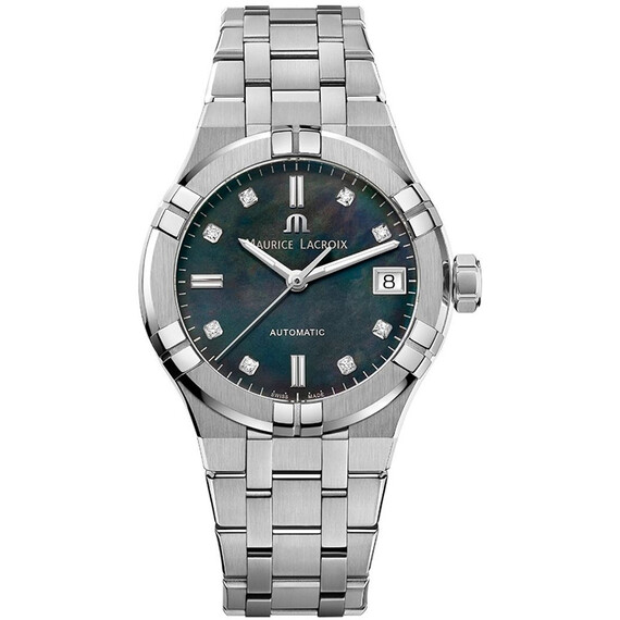 Dámské hodinky Maurice Lacroix Aikon Automatic Ladies AI6006-SS002-370-1, Verze: černá2 
