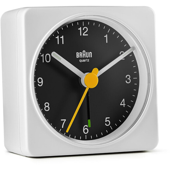 Budík Braun BC02XWB, Verze: bílá 