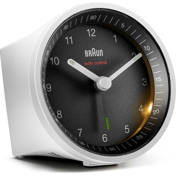 Budík Braun Radio Controlled BC07WB-DCF, Verze: bílá2 , 4 image