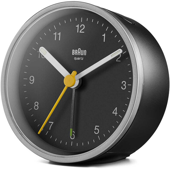 Budík Braun BC12SB, Verze: stříbrná , 3 image