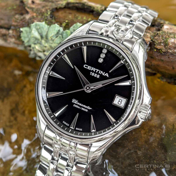 Dámské hodinky Certina DS Action Lady Diamonds C032.051.11.056.00, Verze: černá , 5 image