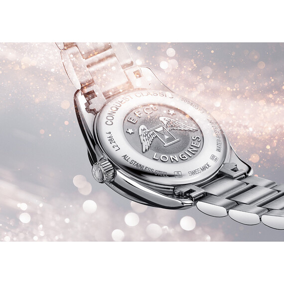 Dámské hodinky Longines Conquest Classic L2.386.0.72.6, Verze: stříbrná , 9 image