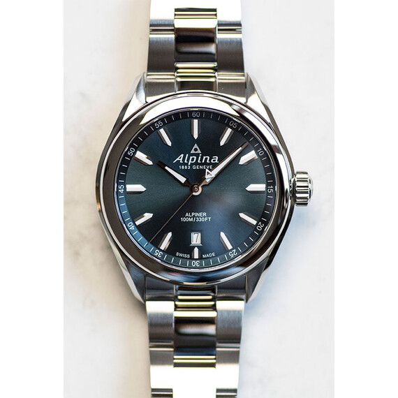 Pánské hodinky Alpina Alpiner Quartz AL-240NS4E6B, Verze: modrá , 2 image