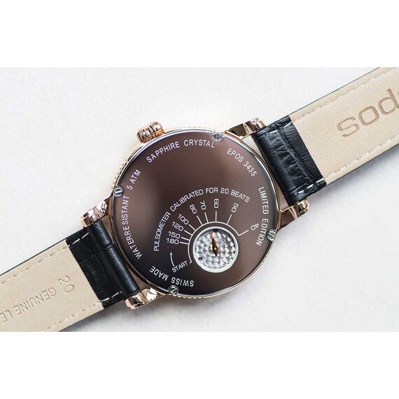 Pánské hodinky Epos Oeuvre D’Art Verso II 3435.313.24.26.25, Verze: modrá , 8 image