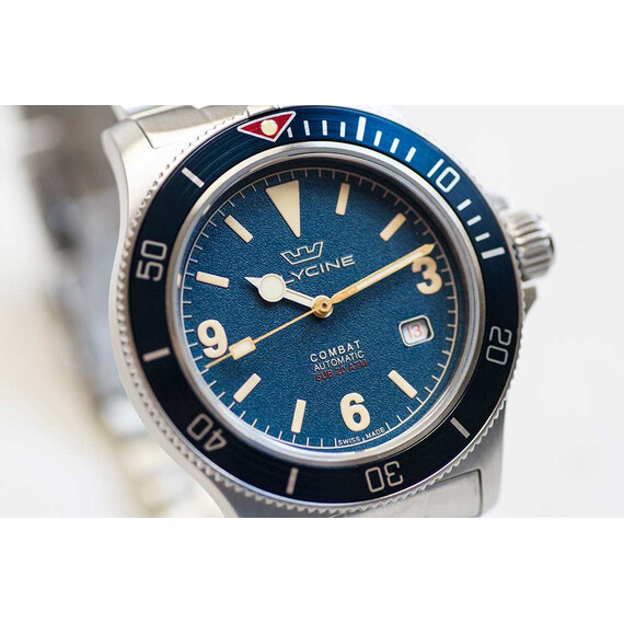 Pánské hodinky Glycine Combat 42 Vintage GL0260, Verze: modrá , 2 image