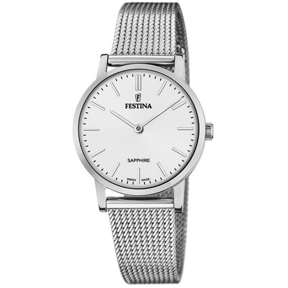 Dámské hodinky Festina Swiss Made F20015/1, Verze: bílá 