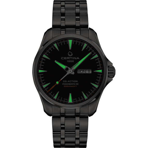 Pánské hodinky Certina DS Action C032.430.11.051.00 Big Date Powermatic 80, Verze: černá , 4 image