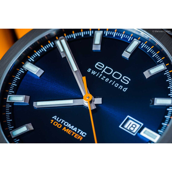 Pánské hodinky Epos Sportive 3442.132.20.16.52, Verze: modrá2 , 3 image