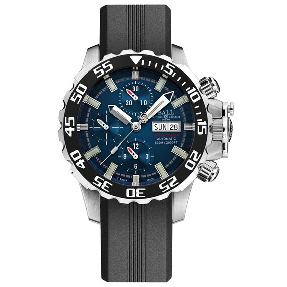 Pánské hodinky Ball Engineer Hydrocarbon NEDU DC3226A-P6C-BE, Verze: modrá2 