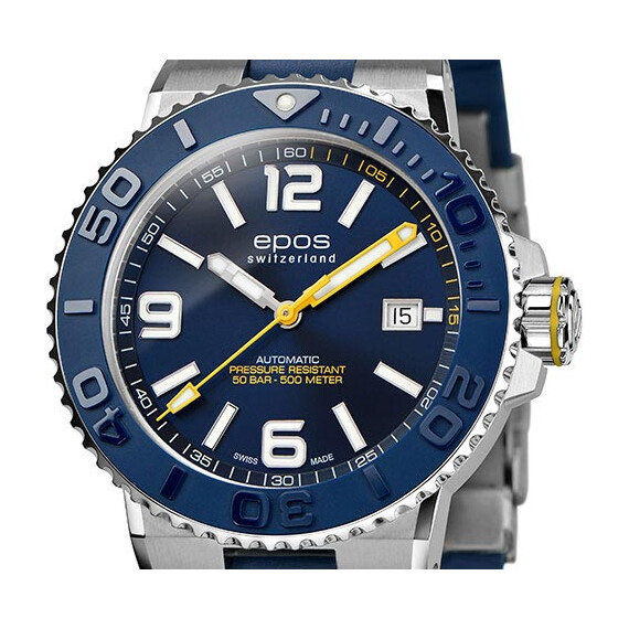 Pánské hodinky Epos Sportive Diver 3441.131.96.56.56, Verze: modrá , 2 image