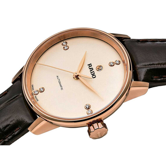 Dámské hodinky Rado Coupole Classic Automatic Diamonds Lady R22865765, Verze: růžové zlato , 3 image