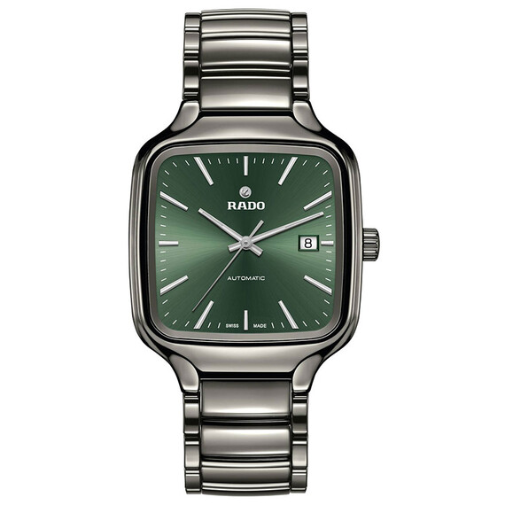 Pánské hodinky Rado True Square Automatic R27077312, Verze: zelená 