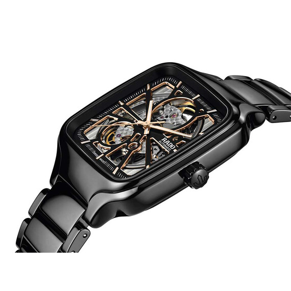 Hodinky Rado True Square Automatic Open Heart R27086162, Verze: černá , 7 image