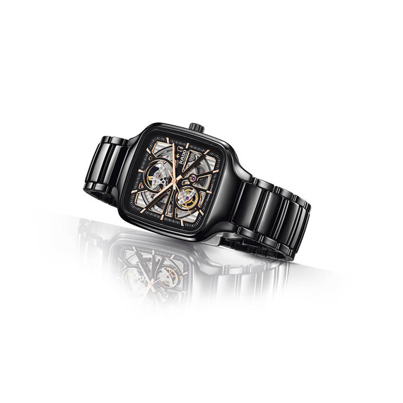 Hodinky Rado True Square Automatic Open Heart R27086162, Verze: černá , 8 image