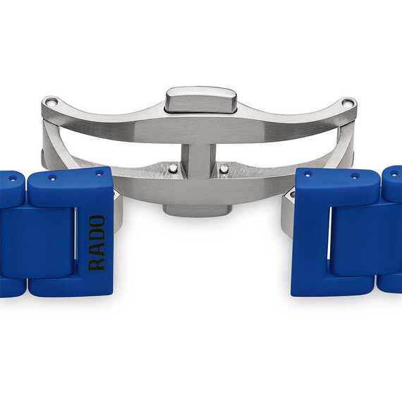 Hodinky Rado True Thinline Les Couleurs™ Le Corbusier R27092622, Verze: modrá , 4 image