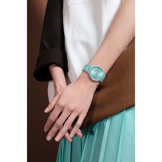 Hodinky Rado True Thinline Les Couleurs™ Le Corbusier R27096662, Verze: zelená , 14 image