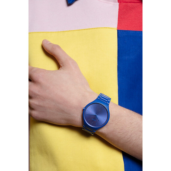 Hodinky Rado True Thinline Les Couleurs™ Le Corbusier R27092622, Verze: modrá , 12 image