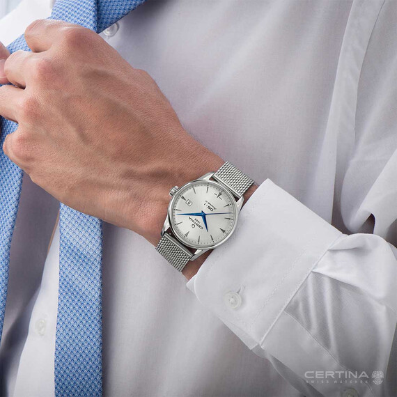 Hodinky Certina DS-1 Powermatic 80 C029.807.11.031.02, Verze: stříbrná , 13 image