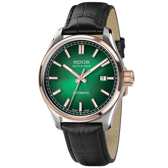 Pánské hodinky Epos Passion 3501.132.34.13.25, Verze: zelená 