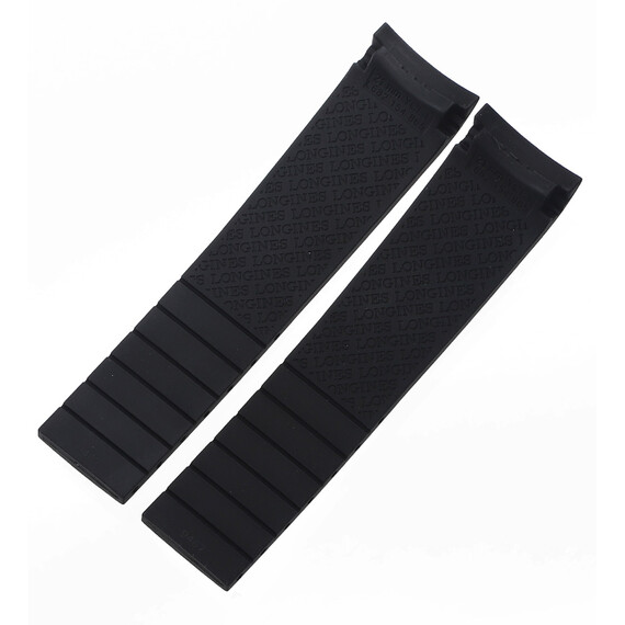 Řemínek Longines HydroConquest L682154865 černý 21, Verze: černá, Šířka řemínku: 21, Šířka u spony: 19 , 2 image