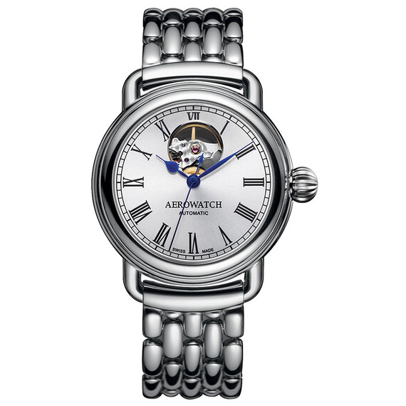 Pánské hodinky Aerowatch 1942 Automatic A 68900 AA03 M, Verze: stříbrná2 