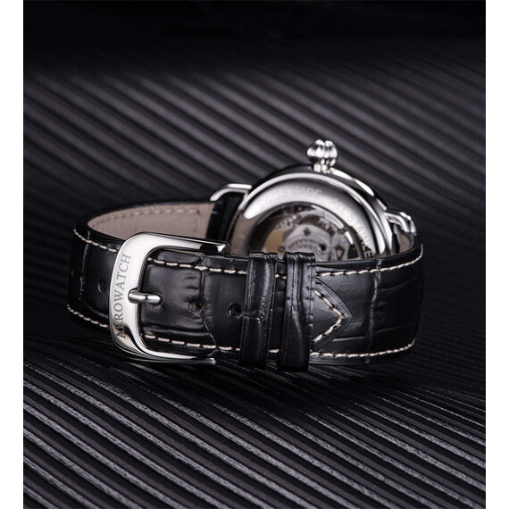 Pánské hodinky Aerowatch 1942 Automatic A 68900 AA03, Verze: stříbrná , 3 image