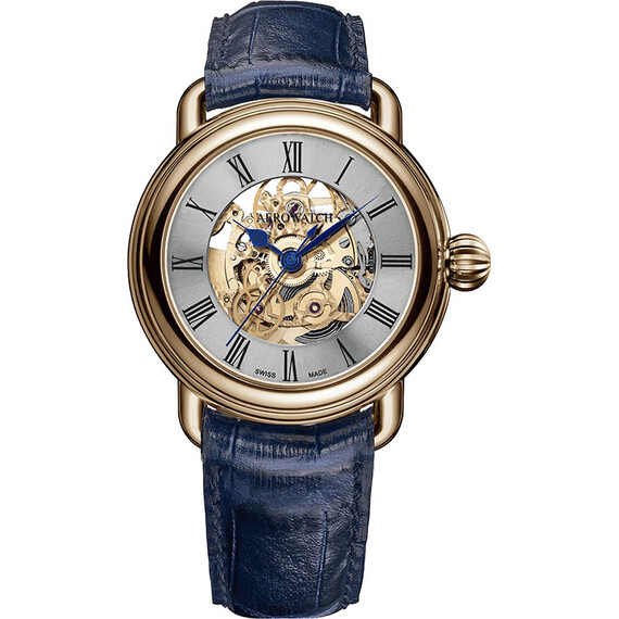 Pánské hodinky Aerowatch 1942 Automatic Skeleton A 60900 RO22, Verze: růžové zlato2 