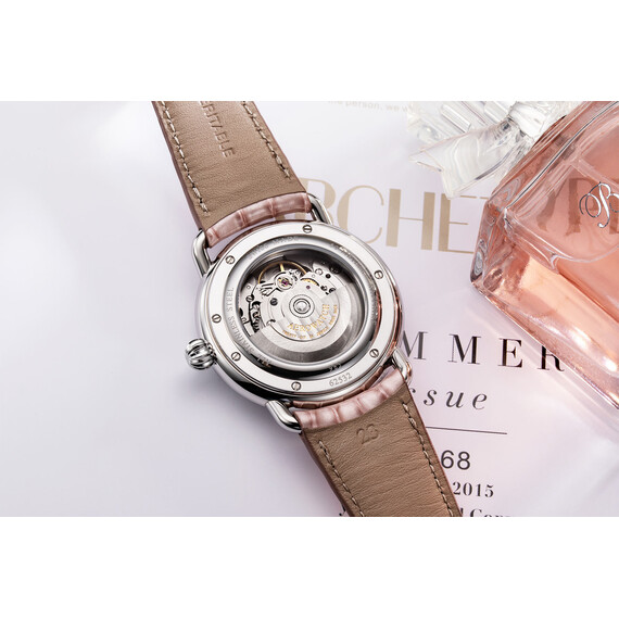 Dámské hodinky Aerowatch 1942 Moonphase Automatic A 77983 AA02 BR RO, Verze: růžová , 5 image