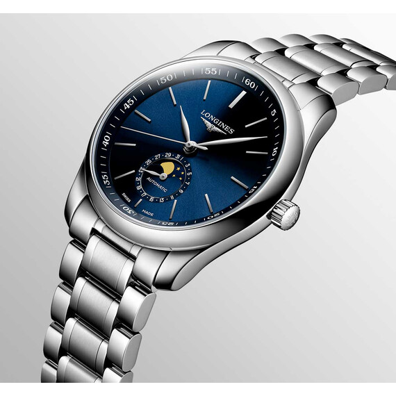 Pánské hodinky Longines Master Collection L2.909.4.92.6, Verze: modrá4 , 3 image