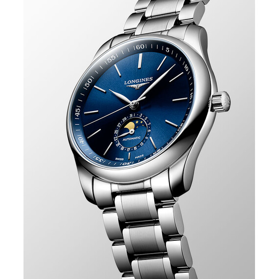 Pánské hodinky Longines Master Collection L2.909.4.92.6, Verze: modrá4 , 5 image