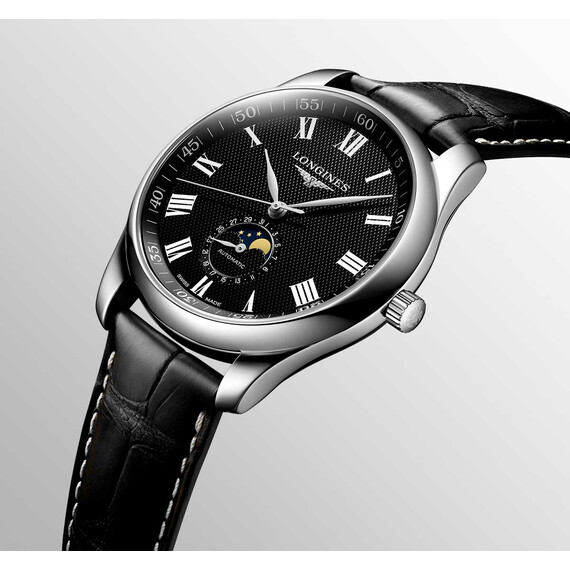 Pánské hodinky Longines Master Collection L2.919.4.51.7, Verze: černá , 2 image