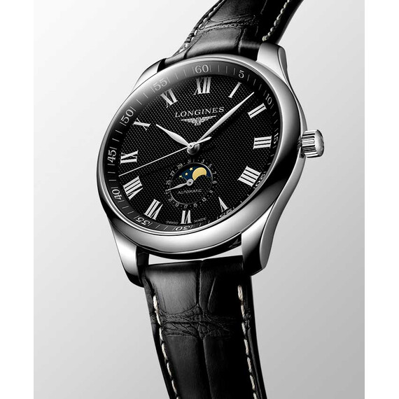 Pánské hodinky Longines Master Collection L2.919.4.51.7, Verze: černá , 3 image