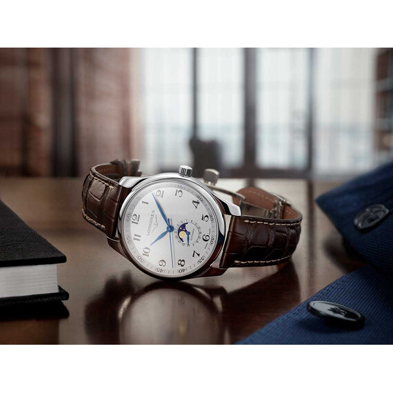 Pánské hodinky Longines Master Collection L2.919.4.78.3, Verze: hnědá , 7 image