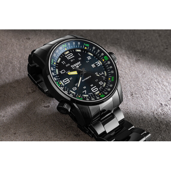 Pánské hodinky Traser P68 Pathfinder Automatic Black 109522, Verze: černá , 4 image