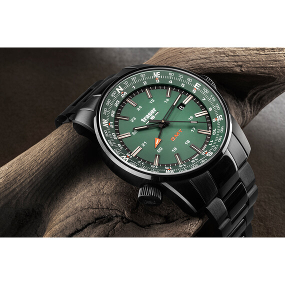 Pánské hodinky Traser P68 Pathfinder GMT Green 109525, Verze: zelená2 , 6 image