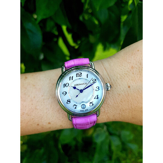 Dámské hodinky Aerowatch 1942 MID-SIZE A 42960 AA14, Verze: růžová , 6 image