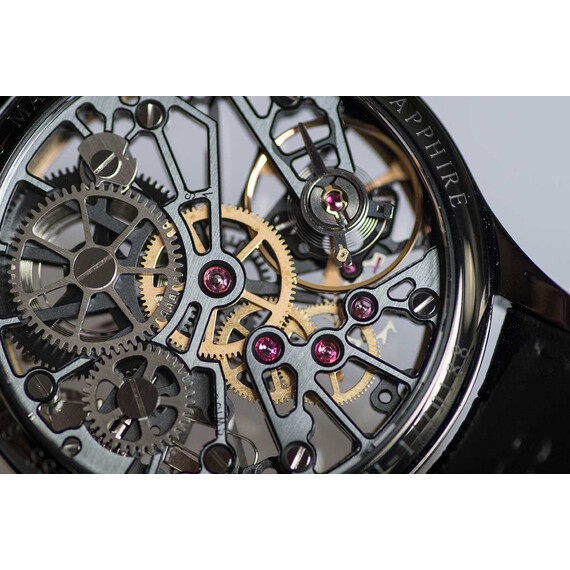 Pánské hodinky Aerowatch Renaissance Skeleton Cobweb A 50981 NO20, Verze: růžové zlato , 10 image