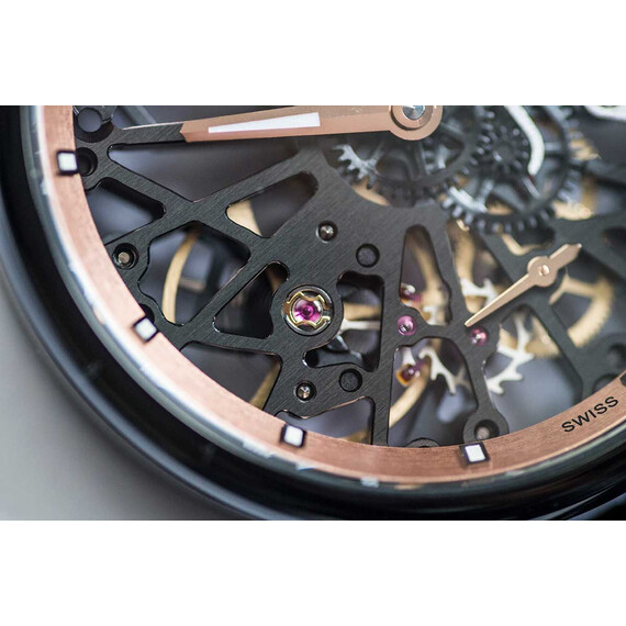 Pánské hodinky Aerowatch Renaissance Skeleton Cobweb A 50981 NO20, Verze: růžové zlato , 4 image